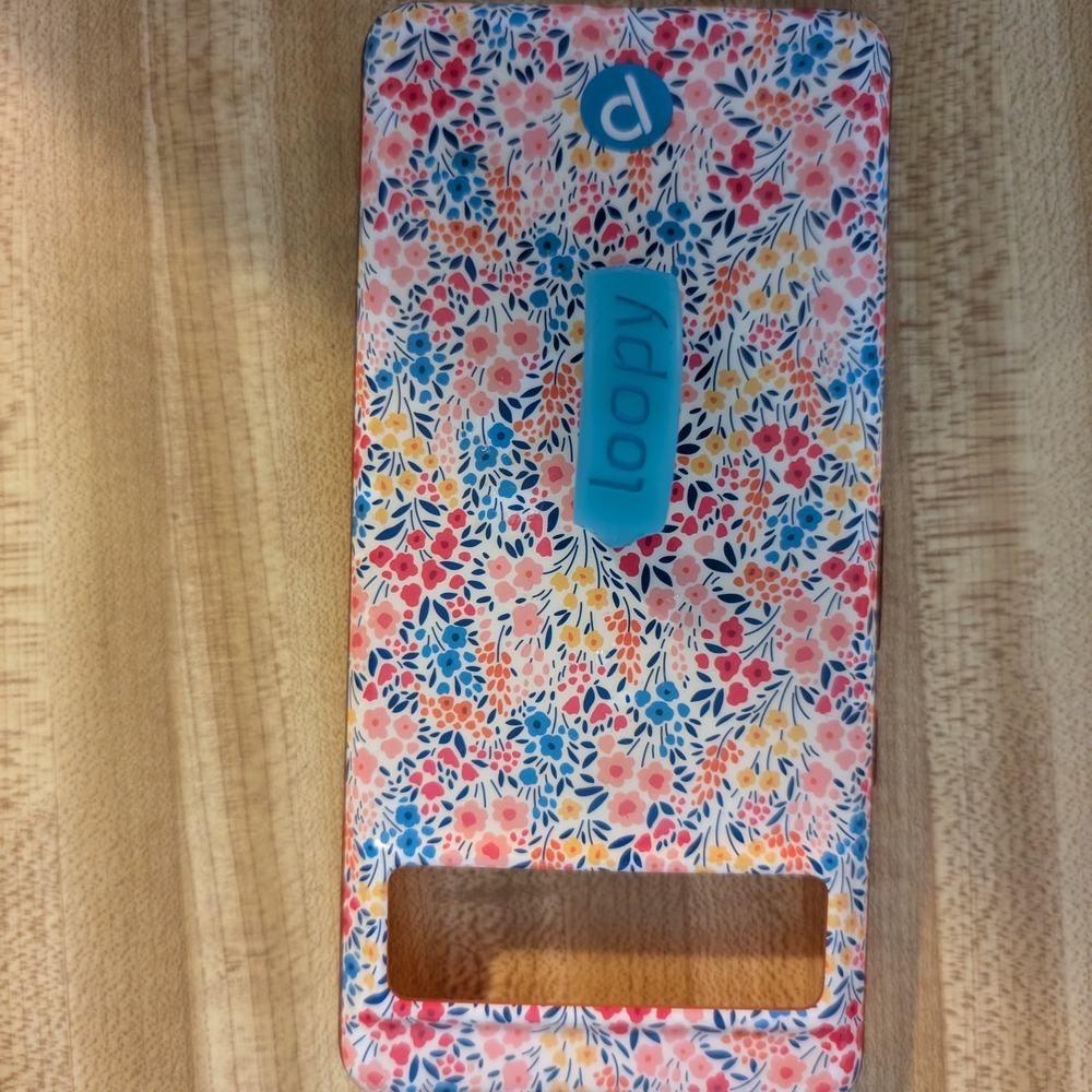Loopy Case Red and Pink Floral Phone Case